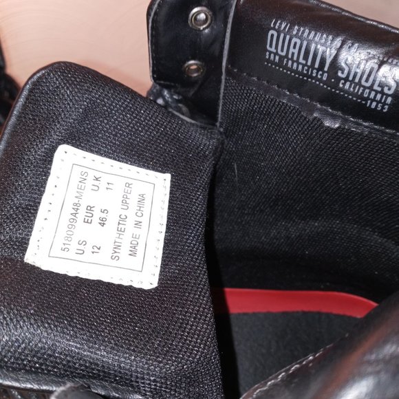 Levi Faux Leather Boots - Picture 2 of 6